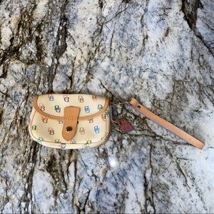 Dooney & Bourke Signature Wristlet